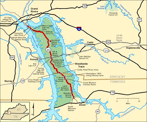 Lanes Run, KY - The Trace (Land Between the Lakes) - Wikipedia